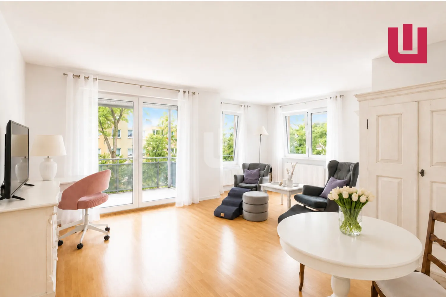 3 Zimmer Wohnung mit 83 m² in München – Bild 1
