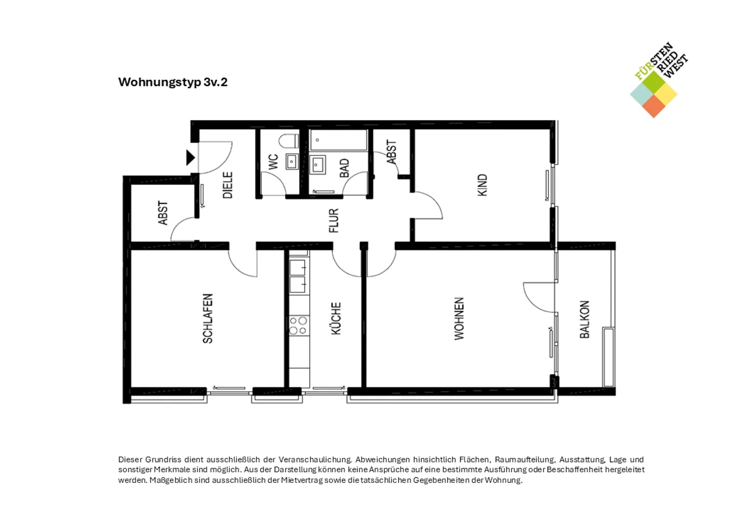 3 Zimmer Wohnung mit 87 m² in München – Bild 3
