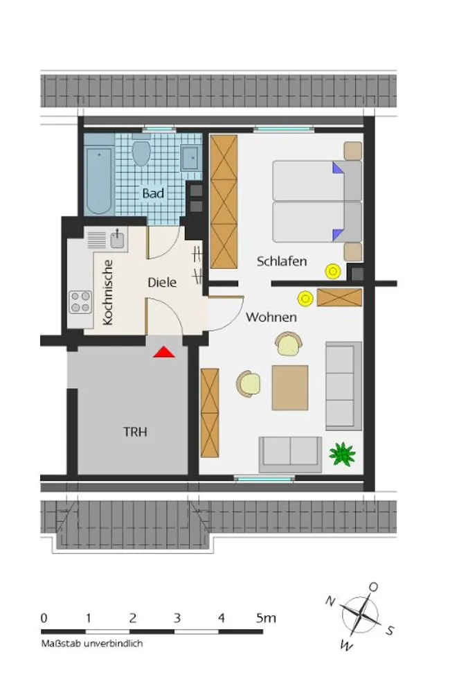 2 Zimmer Wohnung mit 39 m² in Essen – Bild 11