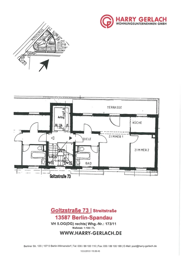 2 Zimmer Wohnung mit 59 m² in Berlin – Bild 2