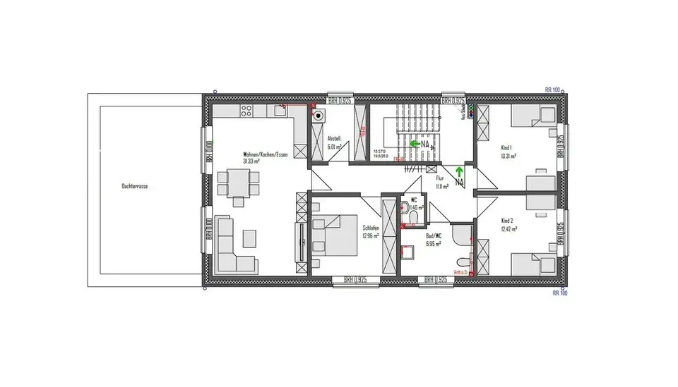 4 Zimmer Wohnung mit 112 m² in Rheine – Bild 8