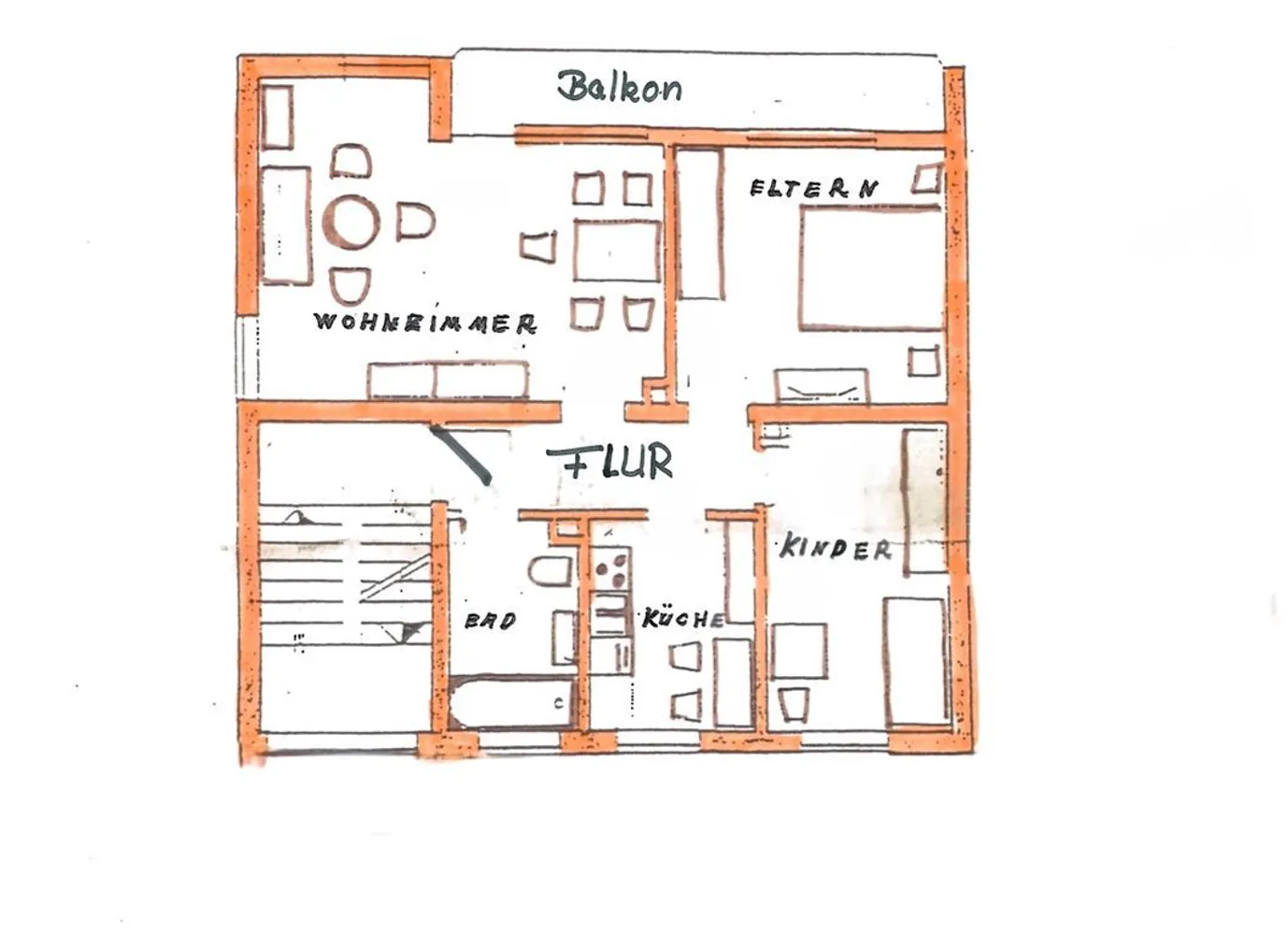 3 Zimmer Wohnung mit 71 m² in Weinheim – Bild 1