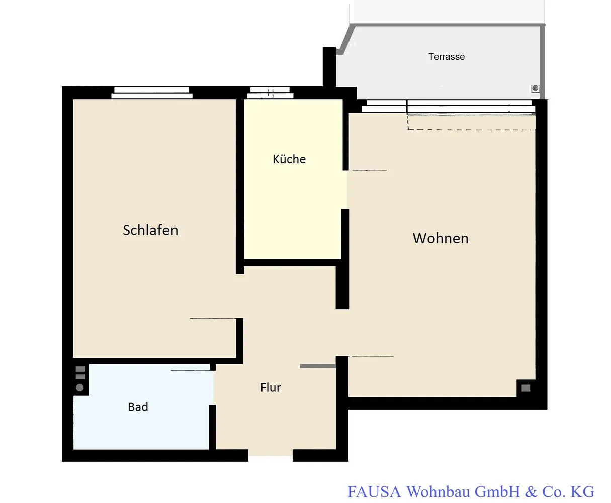 2 room apartment with 55 m² in Bonn – Photo 7