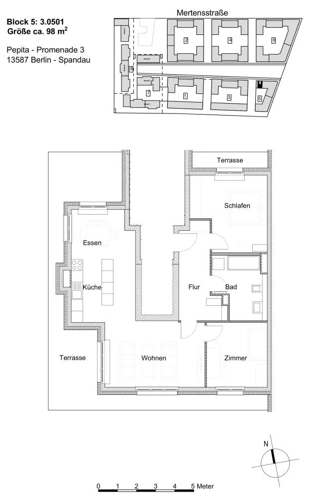 3 Zimmer Wohnung mit 98 m² in Berlin – Bild 9