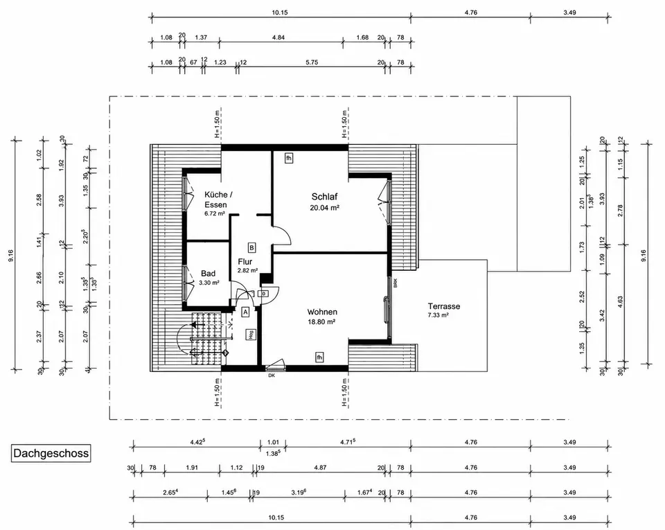 2 Zimmer Wohnung mit 62 m² in Langenfeld – Bild 5