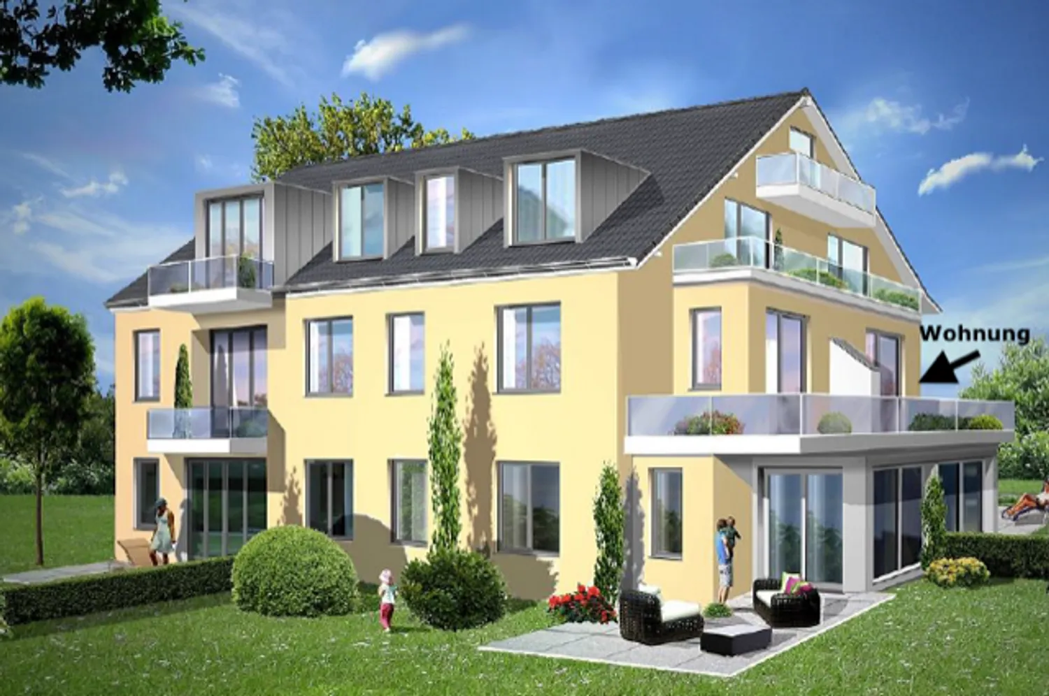 2 room apartment with 56 m² in Munich – Photo 2
