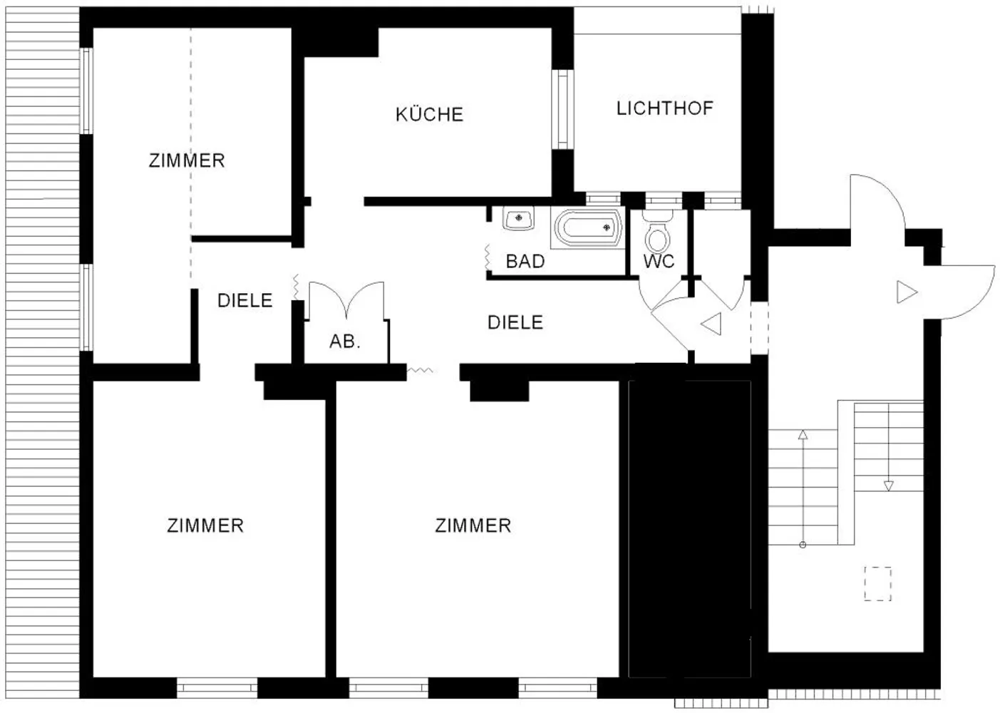 3 Zimmer Wohnung mit 82 m² in Bochum – Bild 1