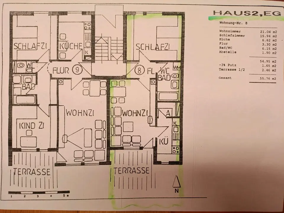 3 Zimmer Wohnung mit 76 m² in Schwabach – Bild 4