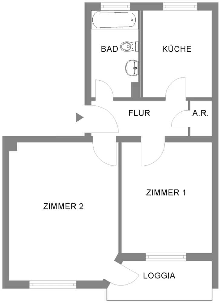 2 Zimmer Wohnung mit 54 m² in Braunschweig – Bild 6
