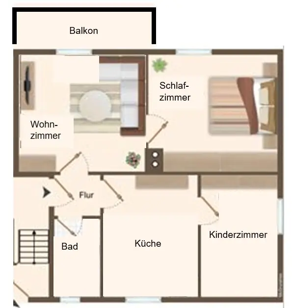 2 Zimmer Wohnung mit 45 m² in Waldshut-Tiengen – Bild 10