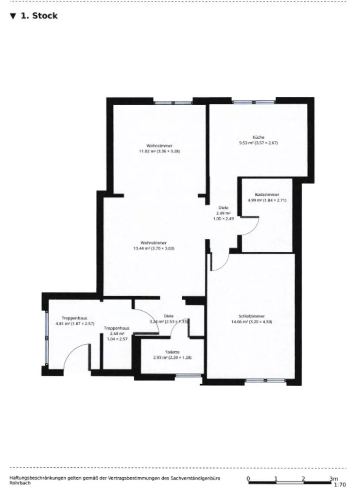 2 Zimmer Wohnung mit 70 m² in Wuppertal – Bild 4