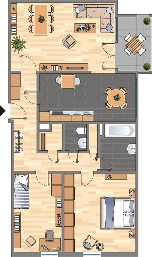 3 Zimmer Wohnung mit 79 m² in Dortmund – Bild 3
