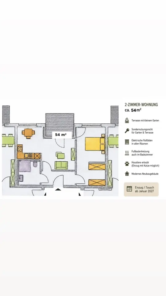 2 Zimmer Wohnung mit 70 m² in Werder (Havel) – Bild 10