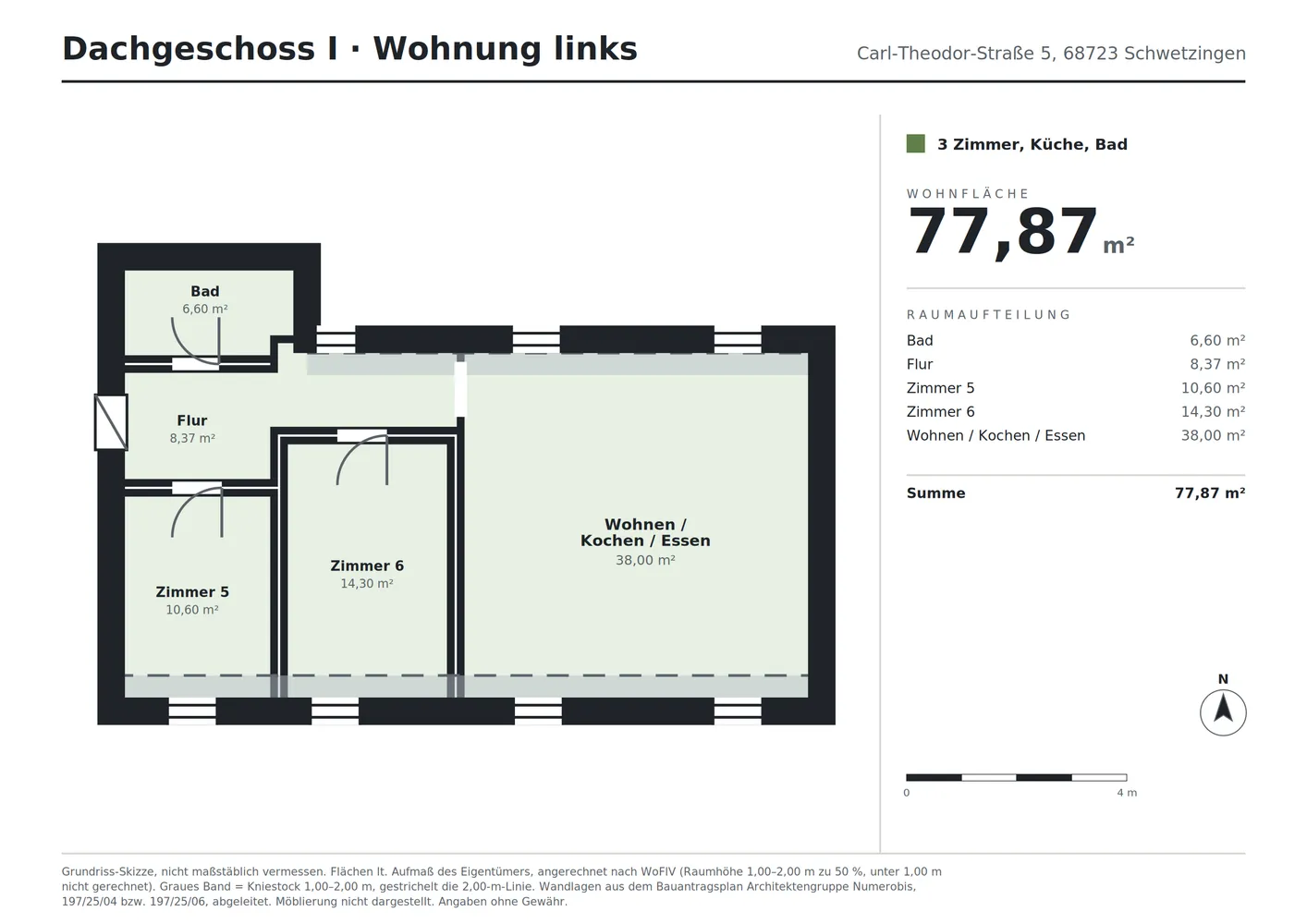 3 Zimmer Wohnung mit 78 m² in Schwetzingen – Bild 6