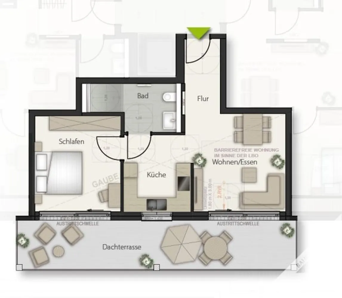 2 Zimmer Wohnung mit 65 m² in Böblingen – Bild 5