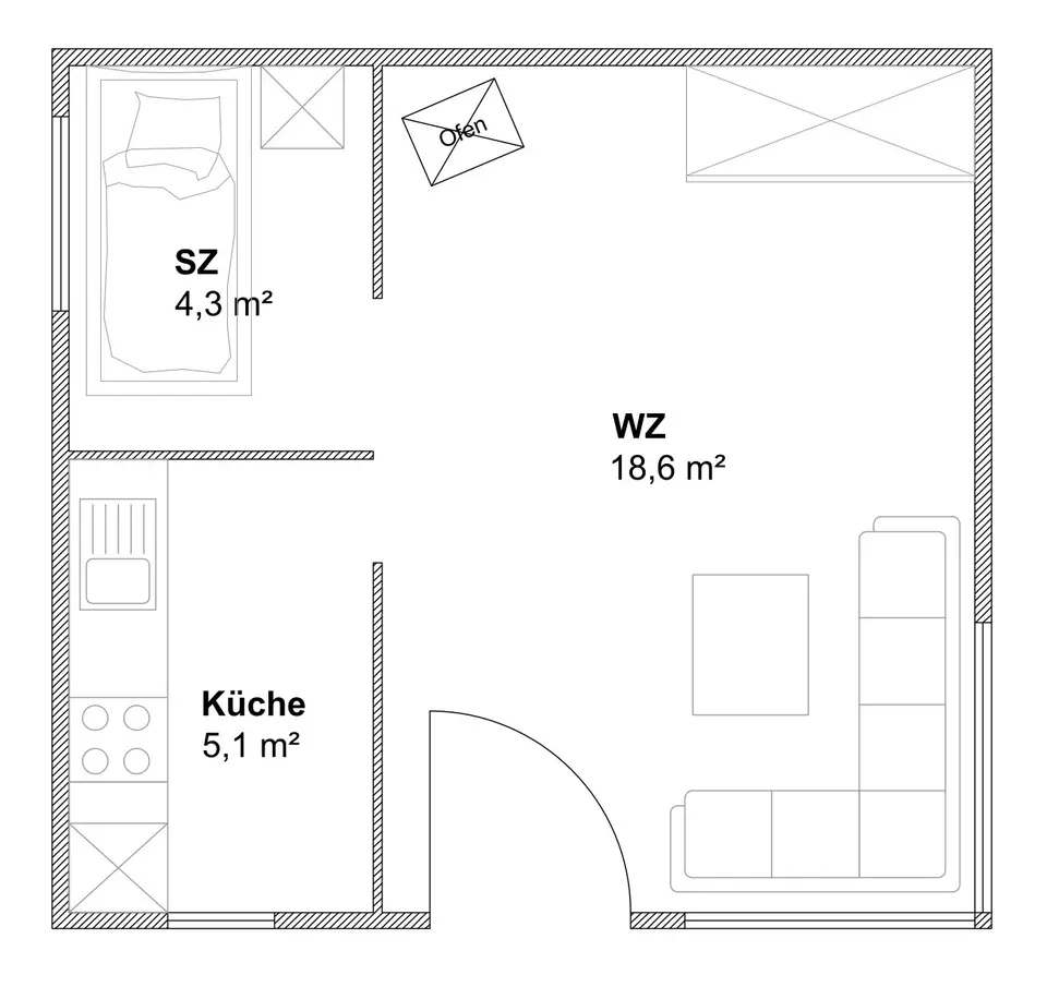 2 Zimmer Haus mit 28 m² in Königs Wusterhausen – Bild 9