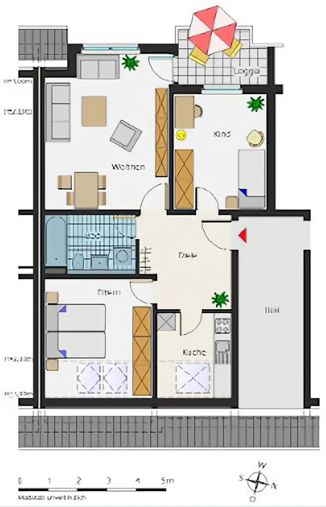 3 Zimmer Wohnung mit 65 m² in Essen – Bild 2