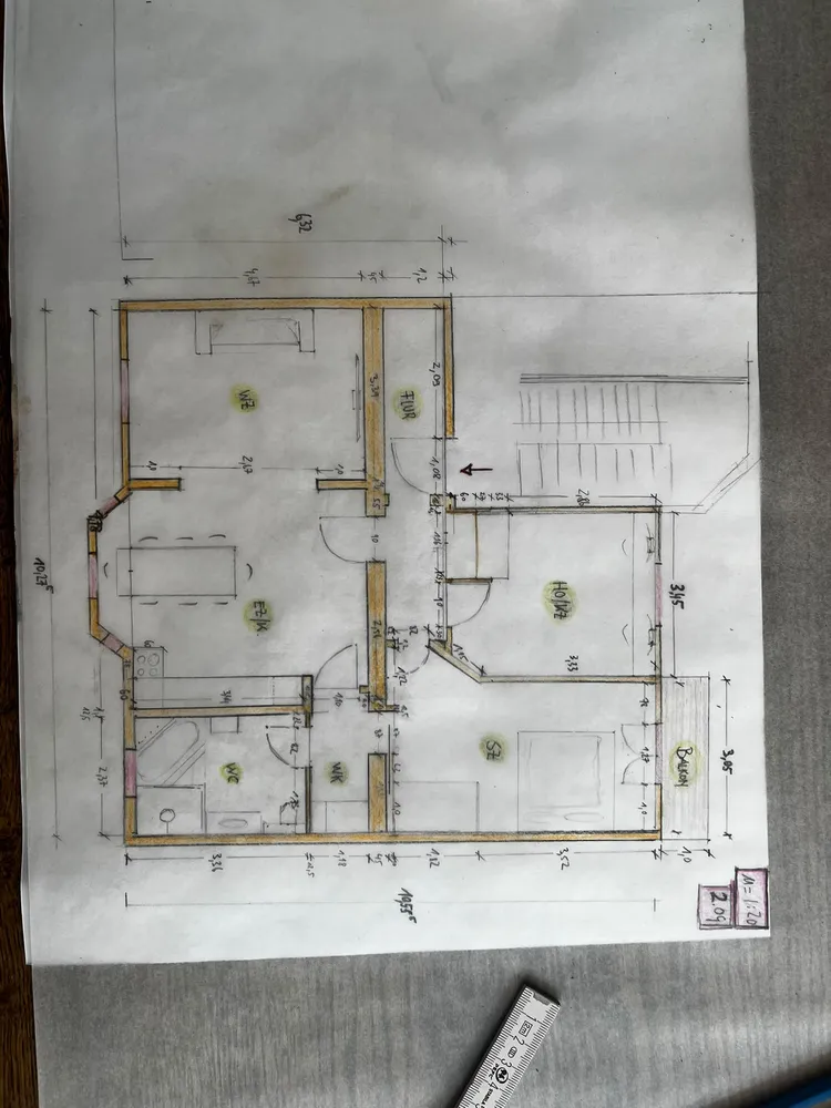 3 room apartment with 94 m² in Düsseldorf – Photo 3