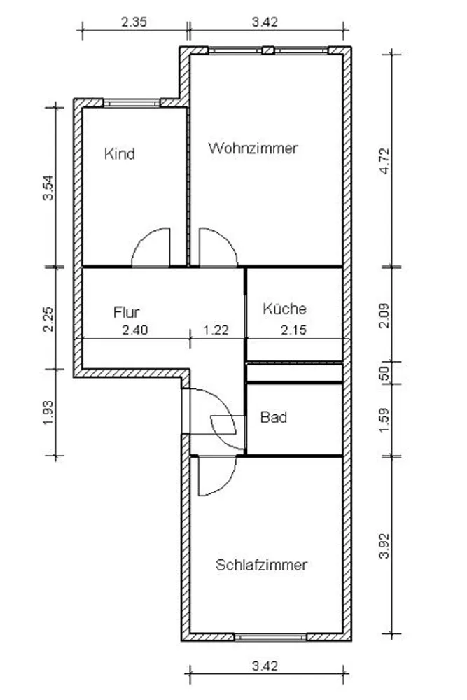 3 room apartment with 57 m² in Magdeburg – Photo 8
