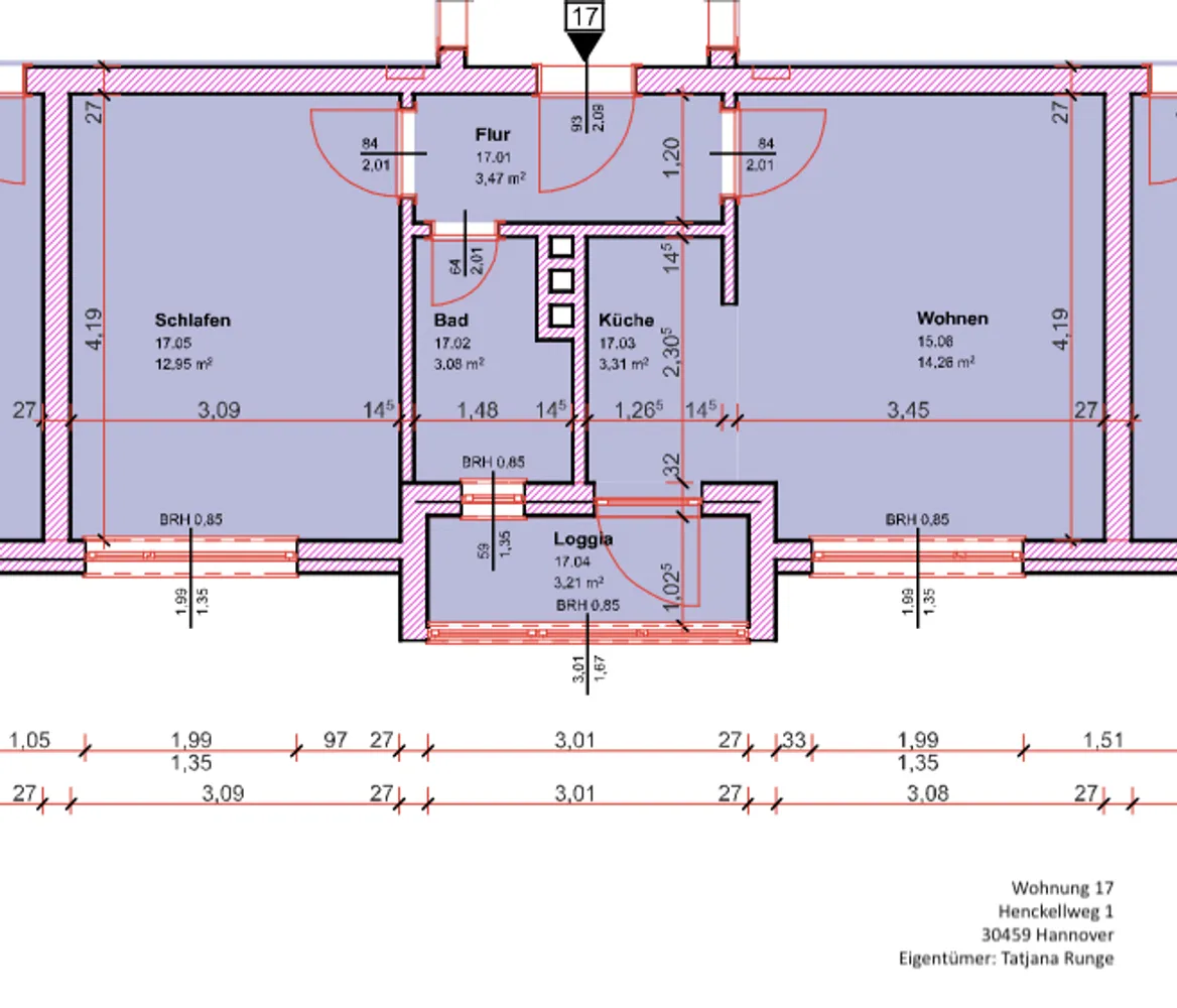 2 Zimmer Wohnung mit 40 m² in Hannover – Bild 9