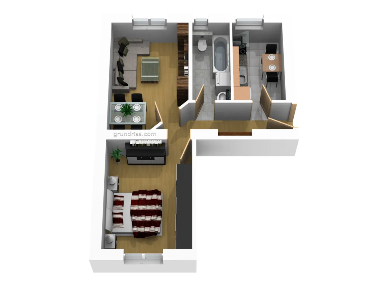 2 Zimmer Wohnung mit 42 m² in Magdeburg – Bild 8