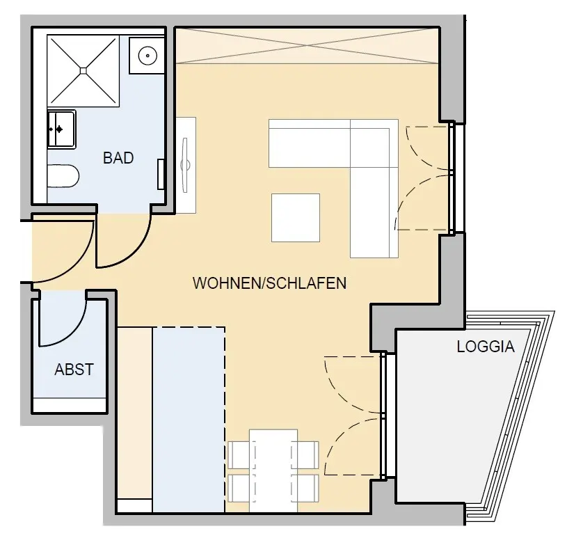 2 Zimmer Wohnung mit 49 m² in Braunschweig – Bild 9