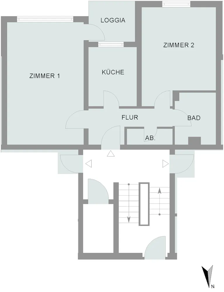 2 Zimmer Wohnung mit 58 m² in Bremen – Bild 2