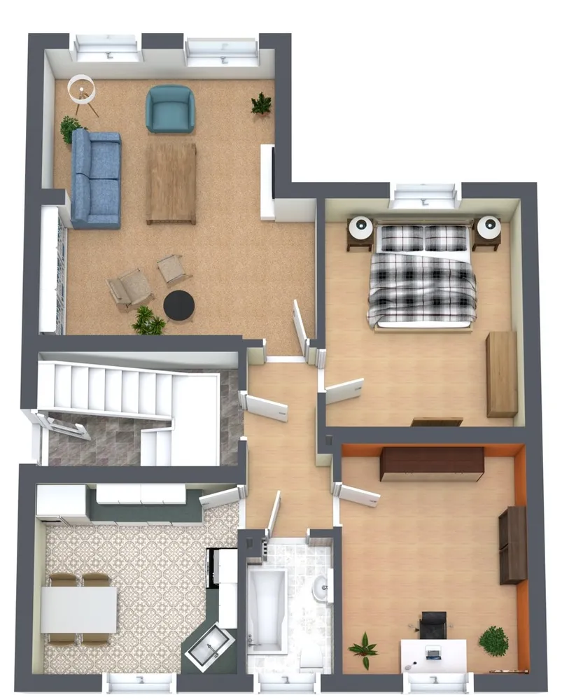 3 Zimmer Wohnung mit 73 m² in Schweinfurt – Bild 6