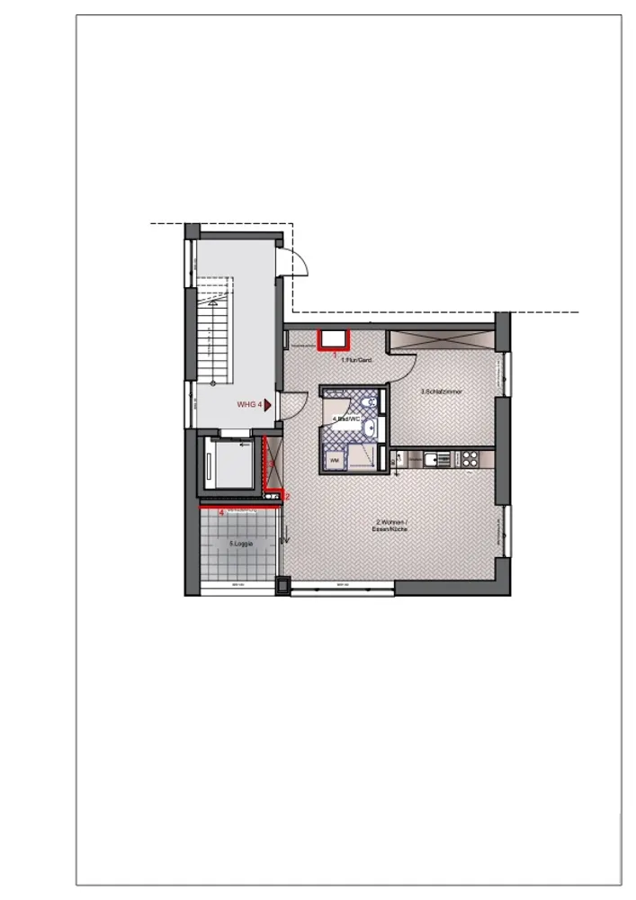 2 Zimmer Wohnung mit 60 m² in Berlin – Bild 12