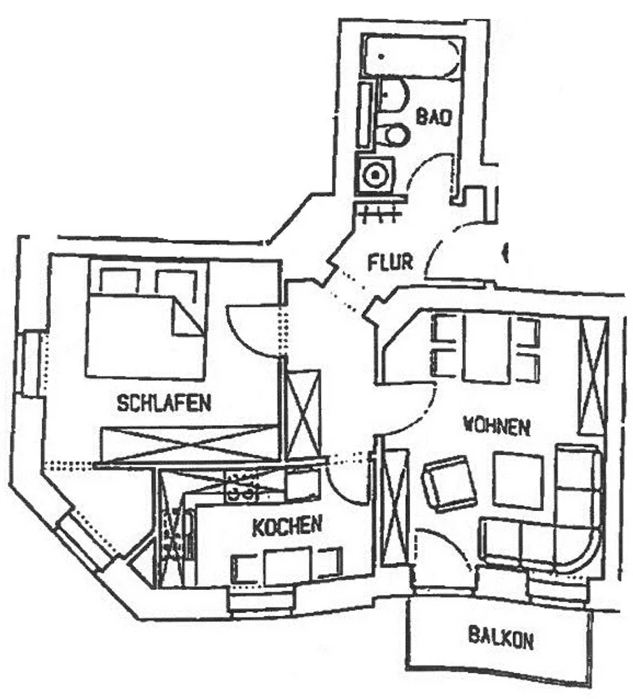 2 Zimmer Wohnung mit 58 m² in Chemnitz – Bild 4