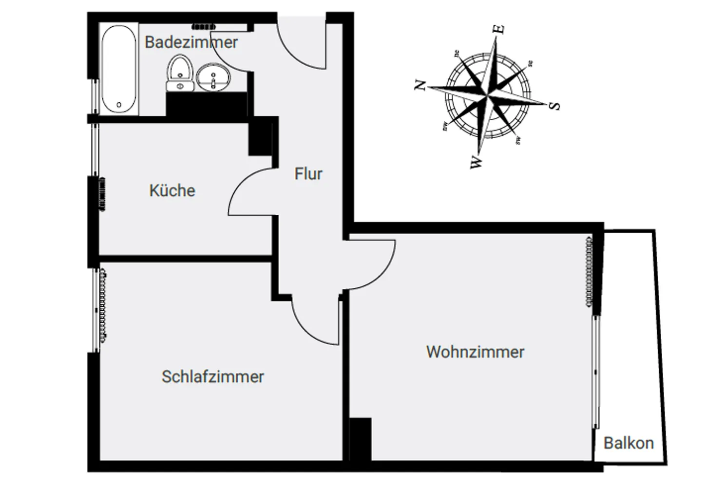 2 Zimmer Wohnung mit 49 m² in Nürnberg – Bild 10