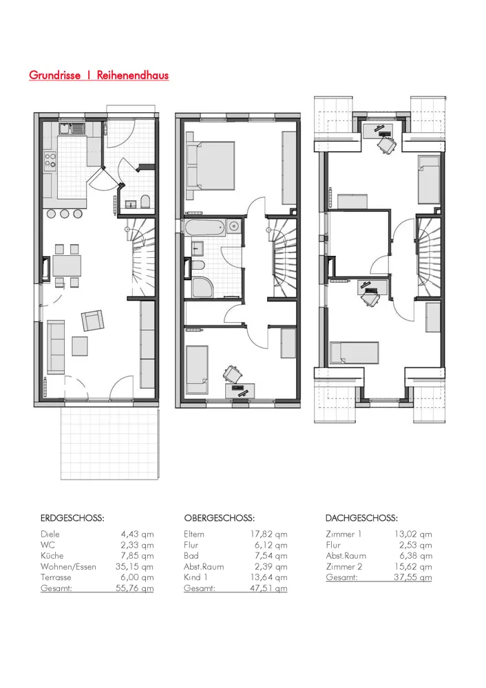 5 Zimmer Haus mit 141 m² in Norderstedt – Bild 5