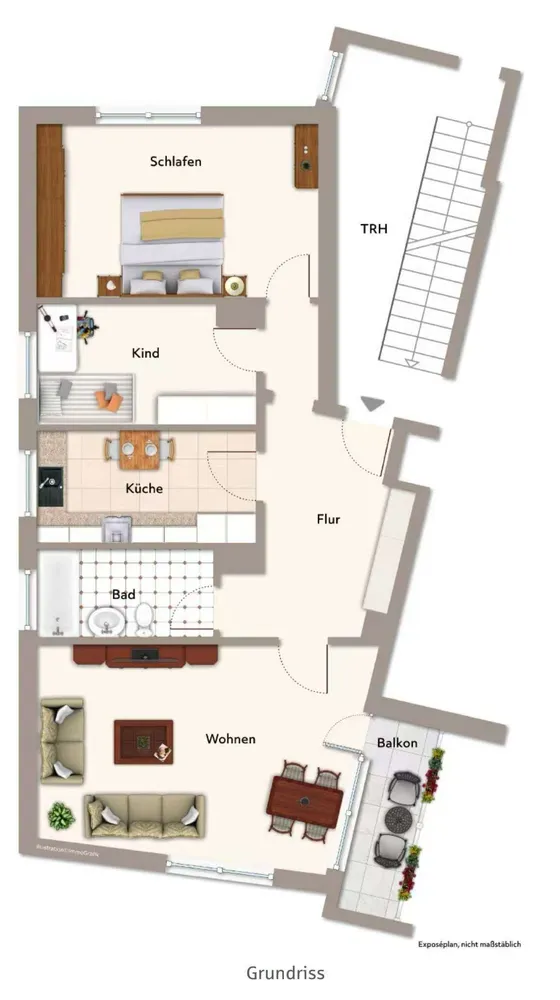 3 Zimmer Wohnung mit 84 m² in Erlangen – Bild 3