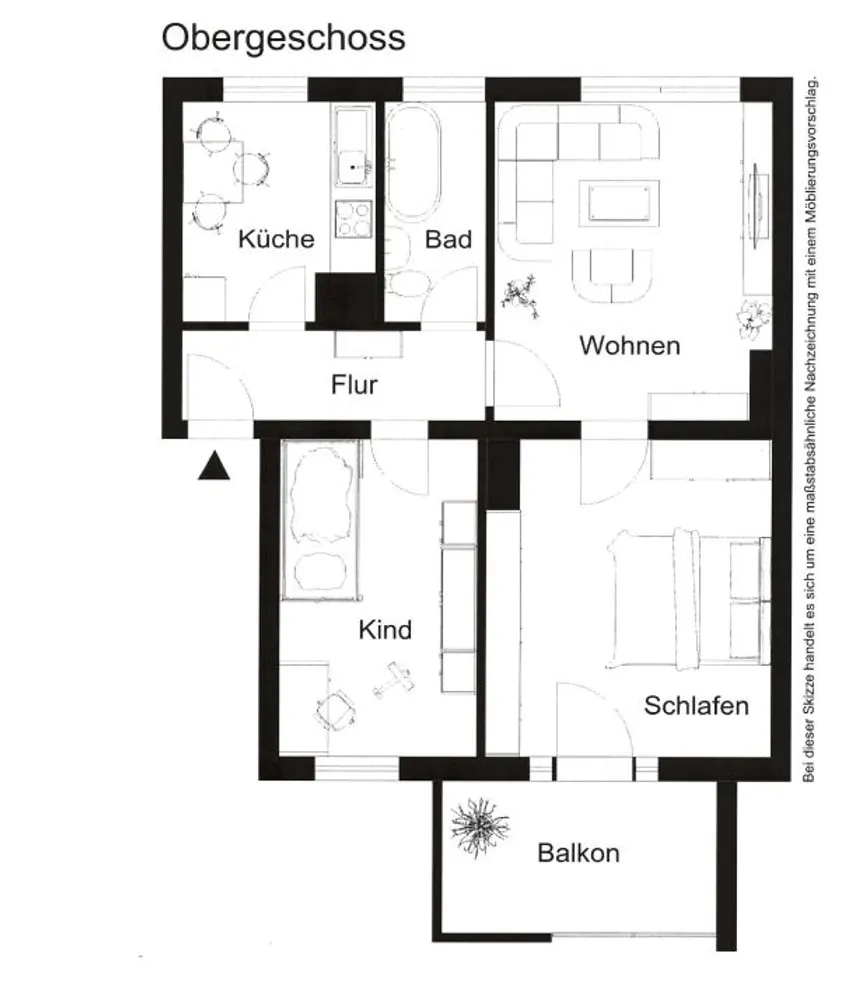 3 Zimmer Wohnung mit 60 m² in Düsseldorf – Bild 7
