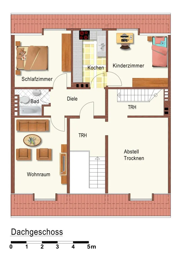 3 Zimmer Wohnung mit 58 m² in Essen – Bild 2