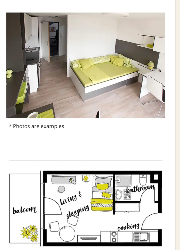 2 Zimmer Wohnung mit 26 m² in Schwäbisch Gmünd – Bild 1