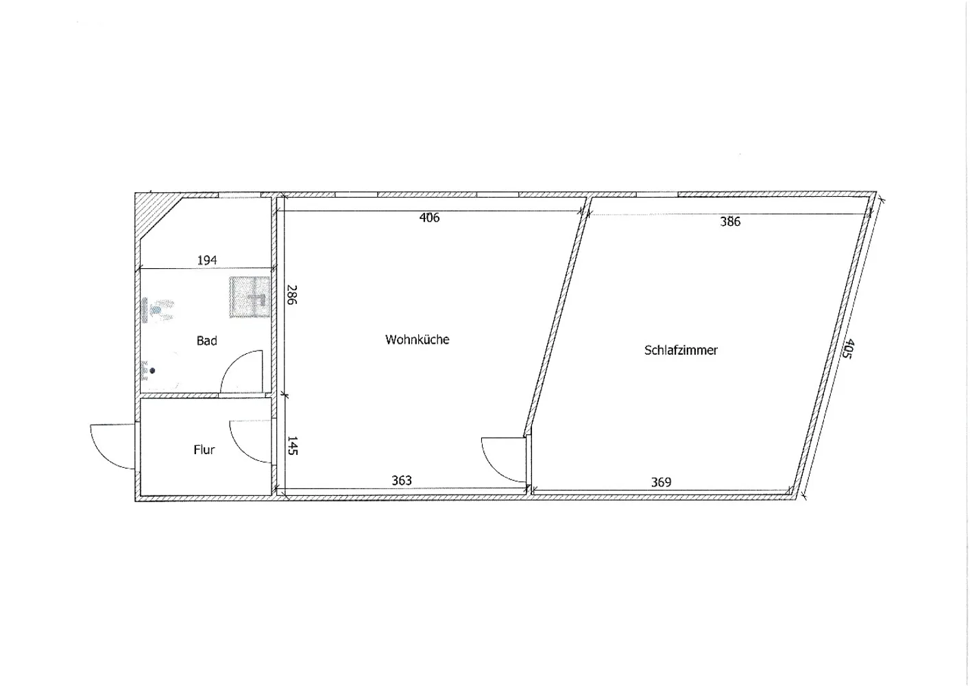 2 Zimmer Wohnung mit 38 m² in Halle (Saale) – Bild 5