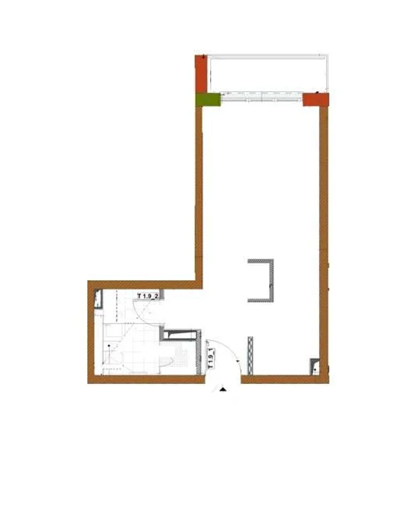 1 Zimmer Wohnung mit 34 m² in Leipzig – Bild 2