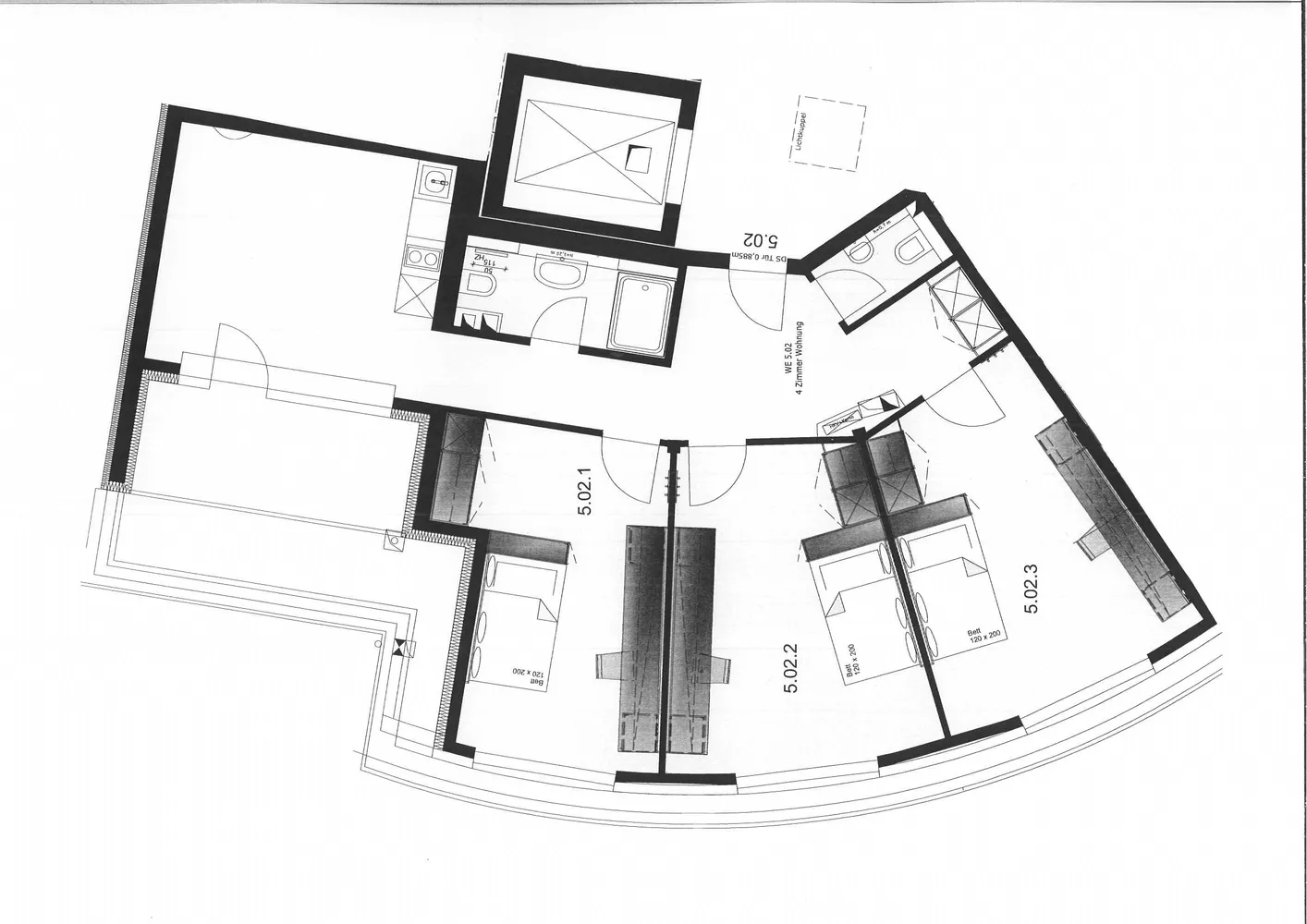 1 Zimmer Wohnung mit 31 m² in Bonn – Bild 3