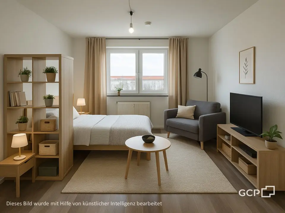 2 Zimmer Wohnung mit 31 m² in Brandenburg an der Havel – Bild 3