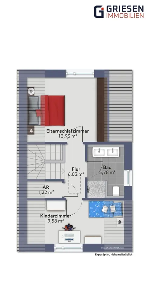 3 Zimmer Haus mit 86 m² in Meppen – Bild 4