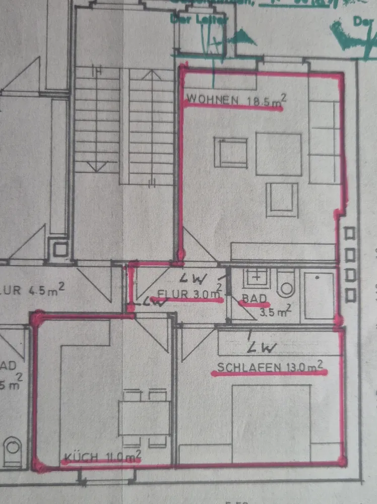3 Zimmer Wohnung mit 49 m² in Gelsenkirchen – Bild 7