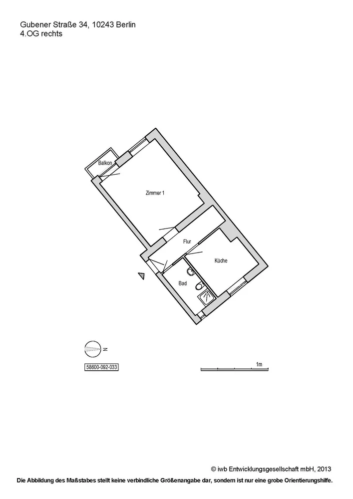 1 Zimmer Wohnung mit 42 m² in Berlin – Bild 5