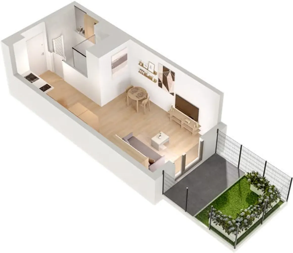 1 Zimmer Wohnung mit 28 m² in Berlin – Bild 10
