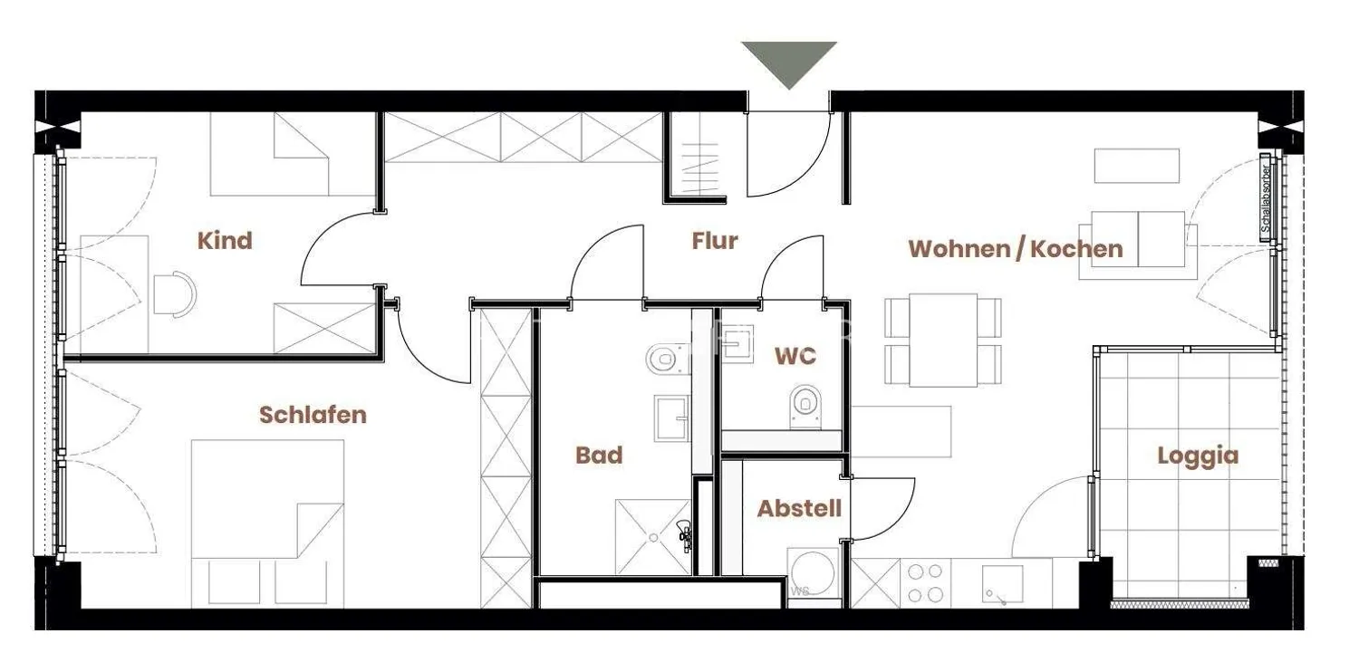 3 Zimmer Wohnung mit 77 m² in Bremen – Bild 10