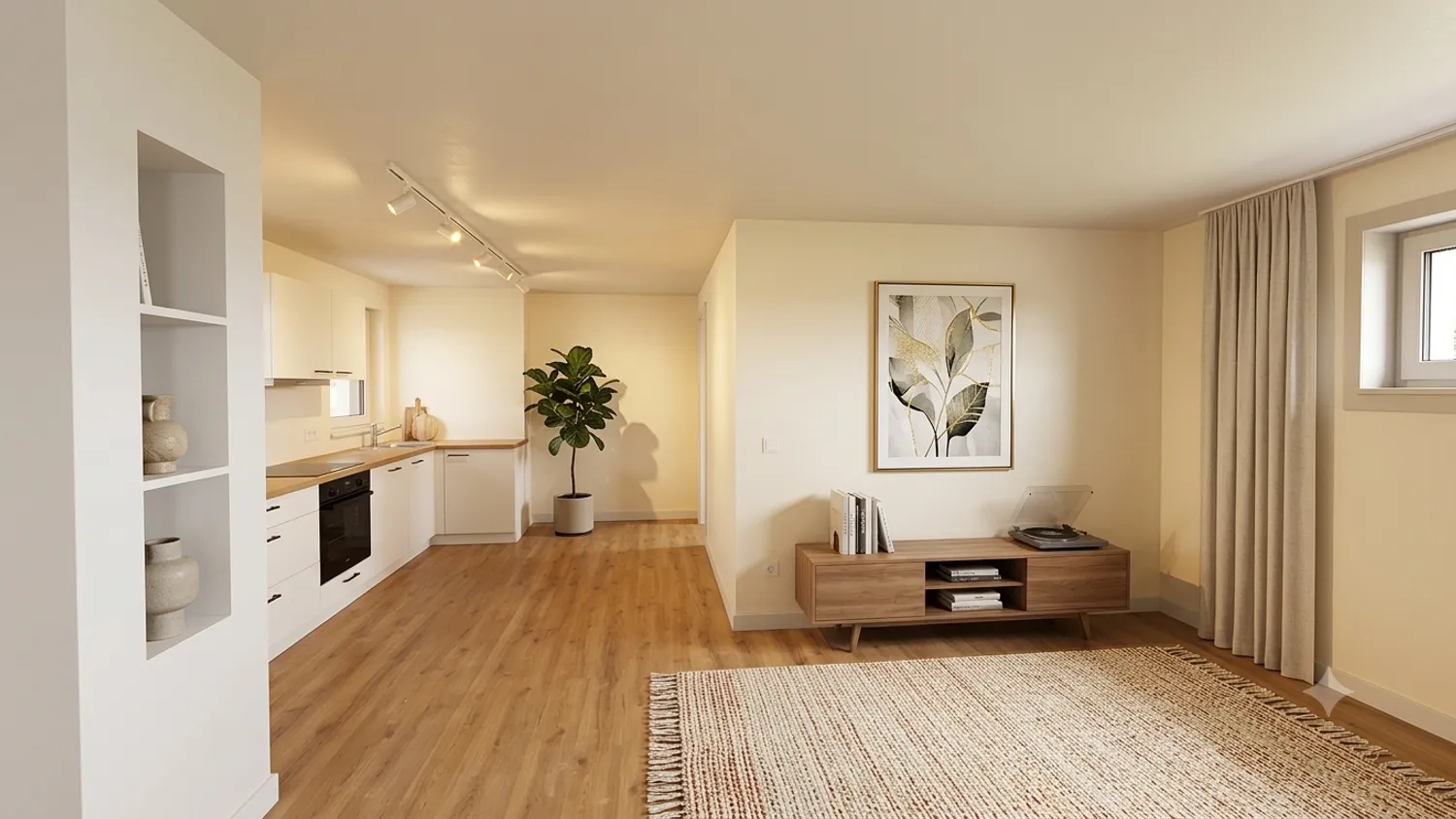 2 Zimmer Wohnung mit 61 m² in Bruchsal – Bild 2