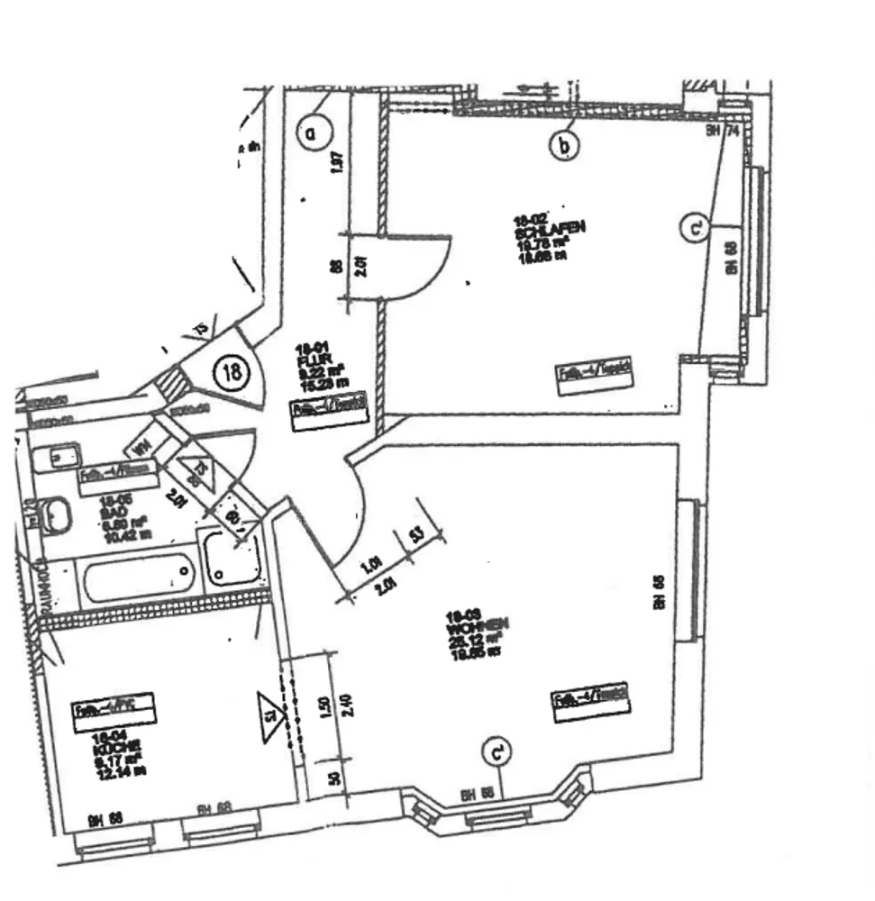 2 Zimmer Wohnung mit 70 m² in Halle (Saale) – Bild 12