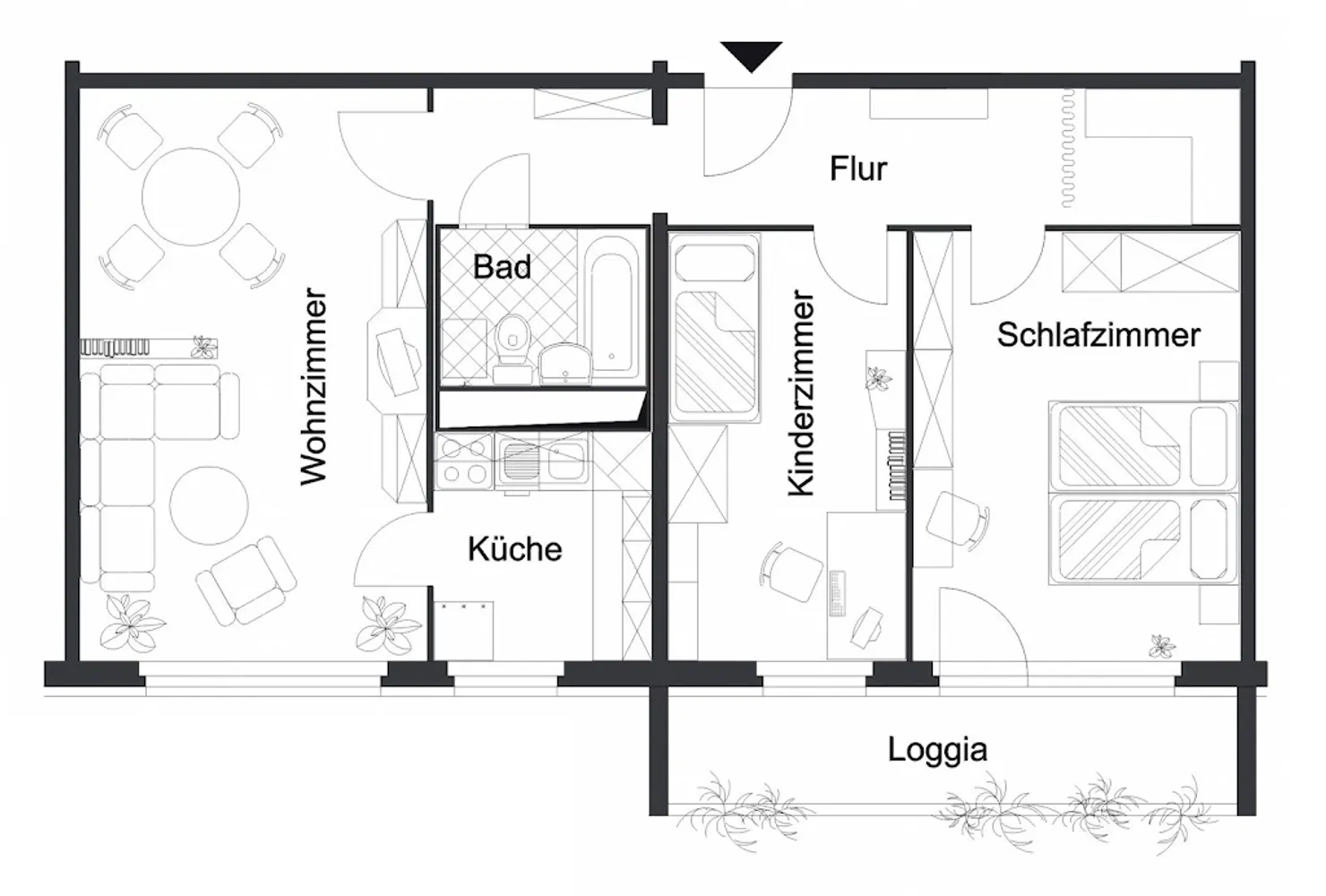 3 room apartment with 69 m² in Berlin – Photo 5