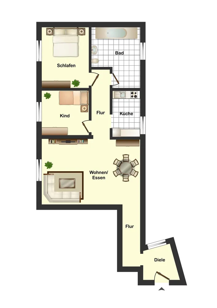 4 Zimmer Wohnung mit 76 m² in Mülheim an der Ruhr – Bild 4