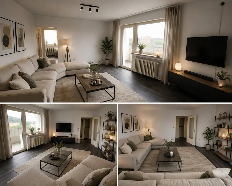 3 Zimmer Wohnung mit 55 m² in Oberhausen – Bild 1